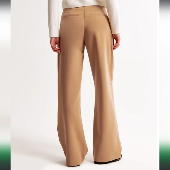 A&F Sloane Tailored Wide Leg Pants - Picture 4 of 11
